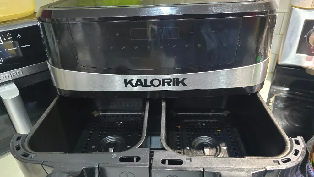 Kalorik Dual Basket Air Fryer - FOR PARTS image indicator(2)