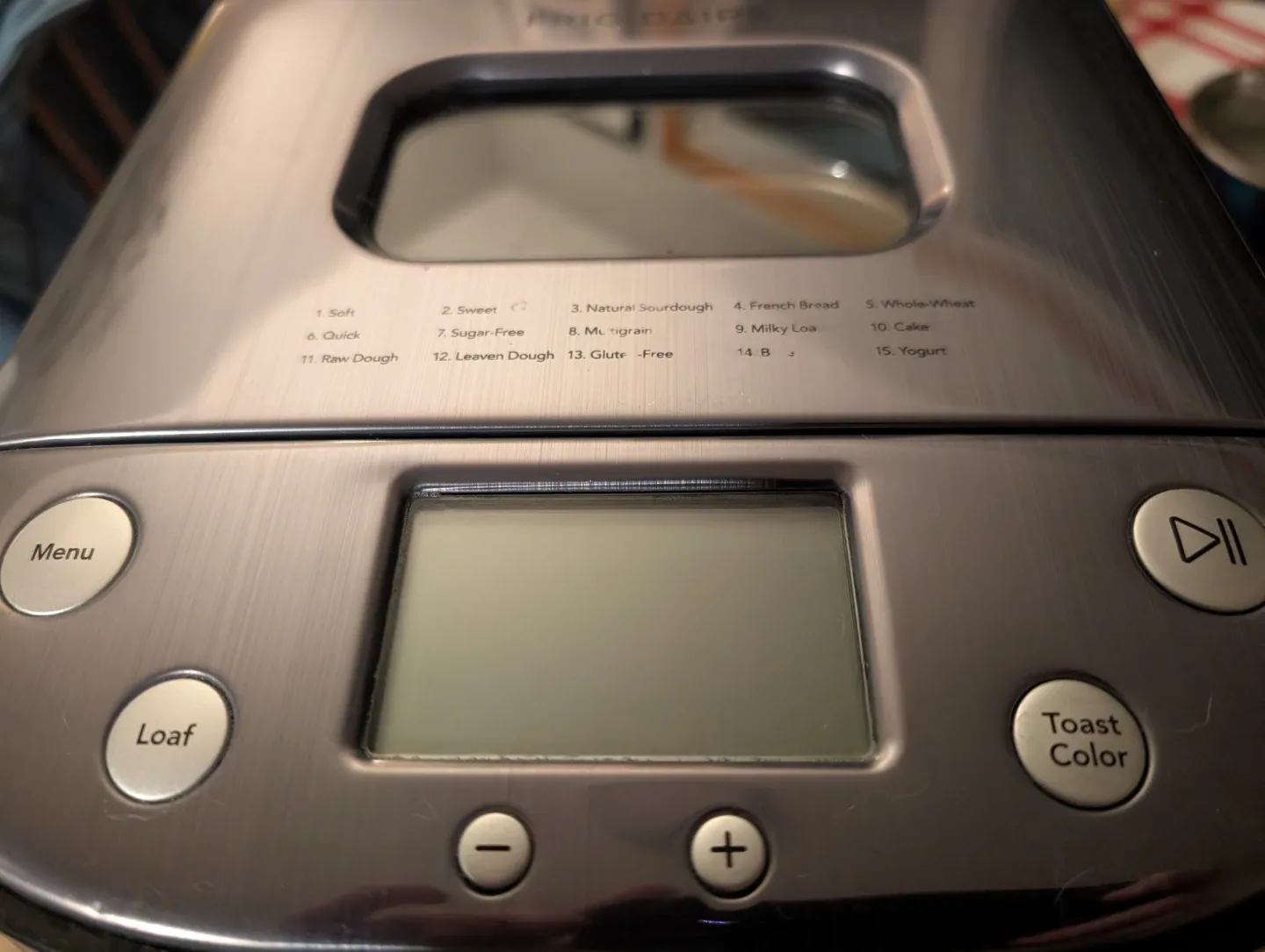 Frigidaire Bread Maker