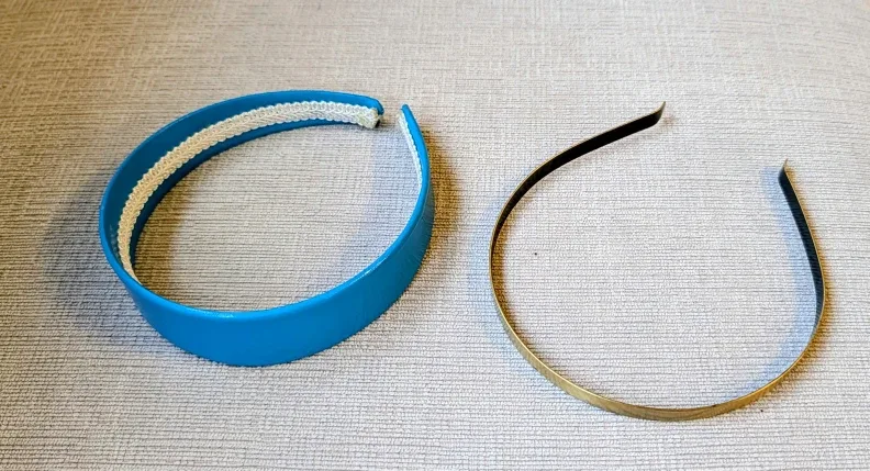 Brand New Headbands - One Blue and One Gold