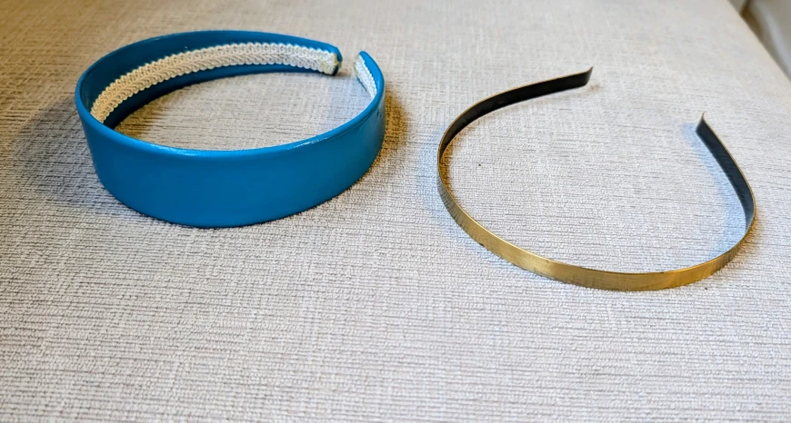 Brand New Headbands - One Blue and One Gold - photo 2