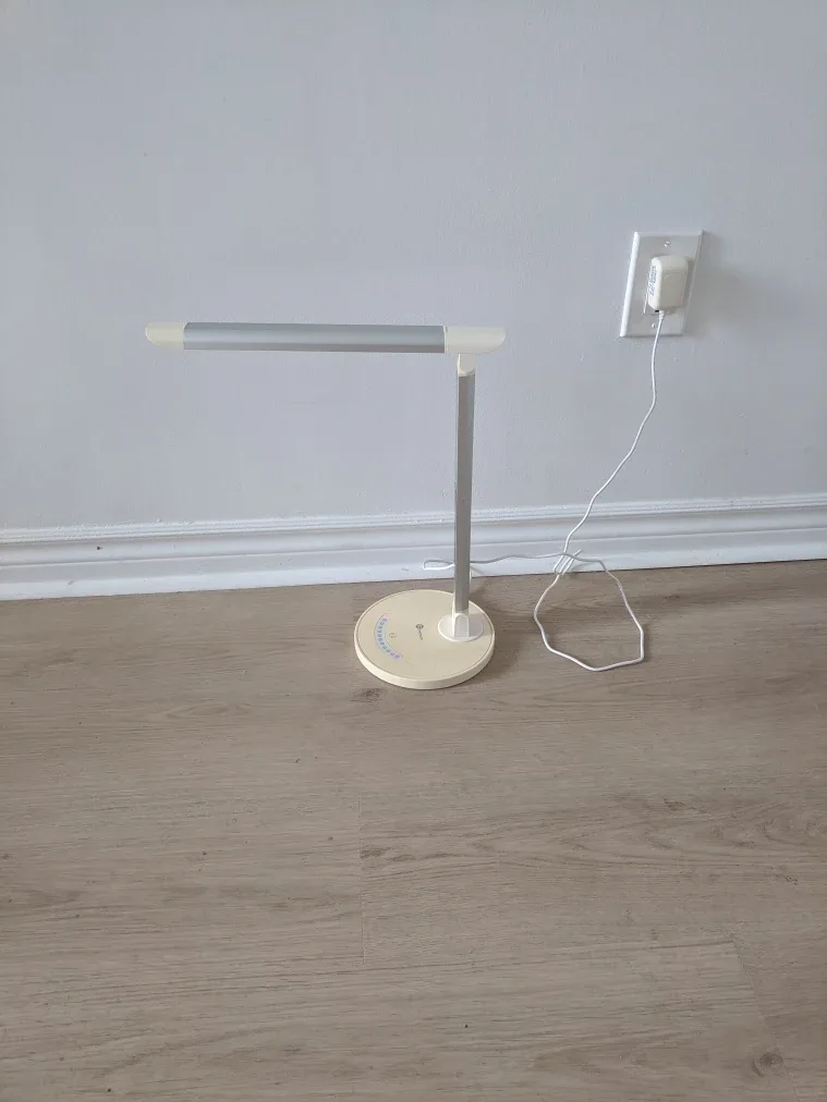 LED Desk Lamp with Adjustable Brightness