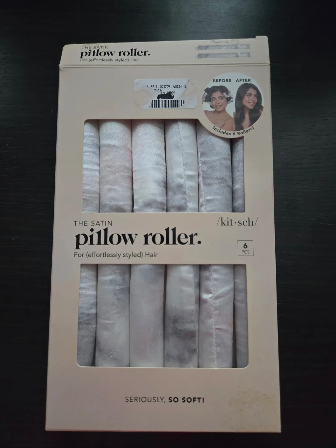 Kitsch The Satin Pillow Roller - 6 Pcs