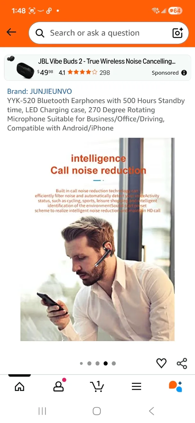 Wireless  headset  , image indicator(2)