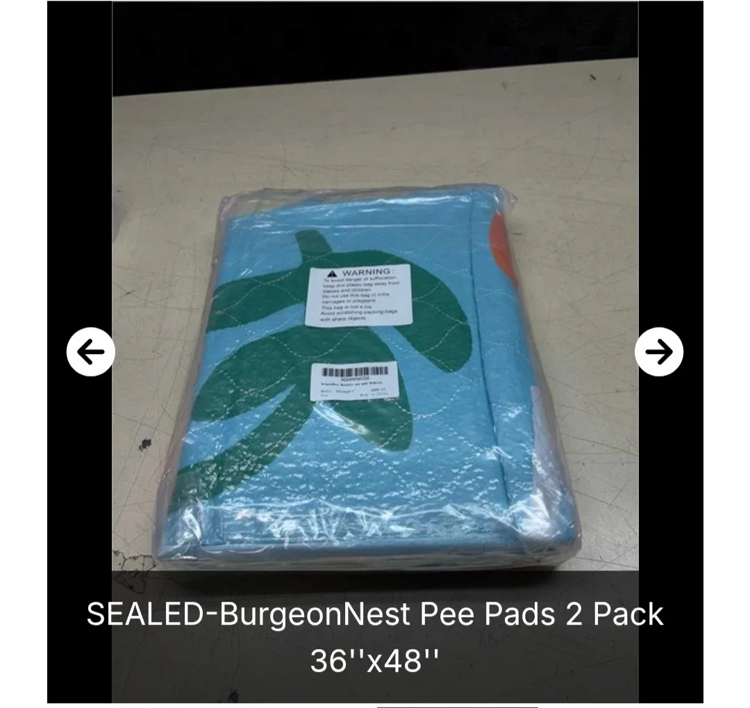 New BurgeonNest Washable Pee Pads – Large 36 x 48 - 2 Pack image indicator(2)