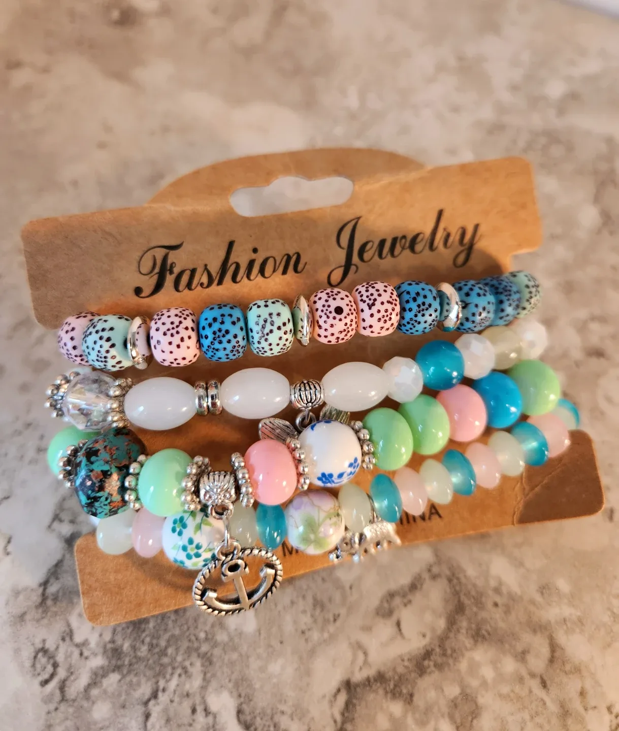 Fashion Jewelry Beaded Bracelet Set image indicator(2)