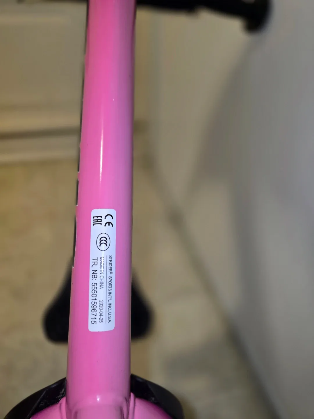 Pink Strider Balance Bike for Kids image indicator(2)