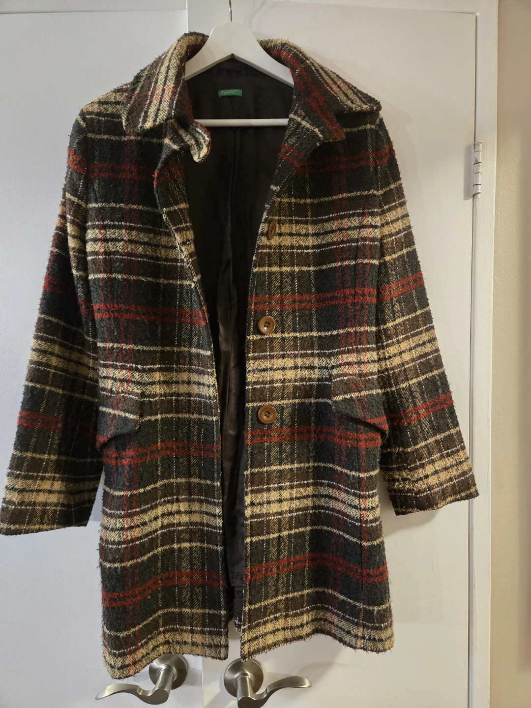 United Colors of Benetton Blend wool  Coat - photo 3