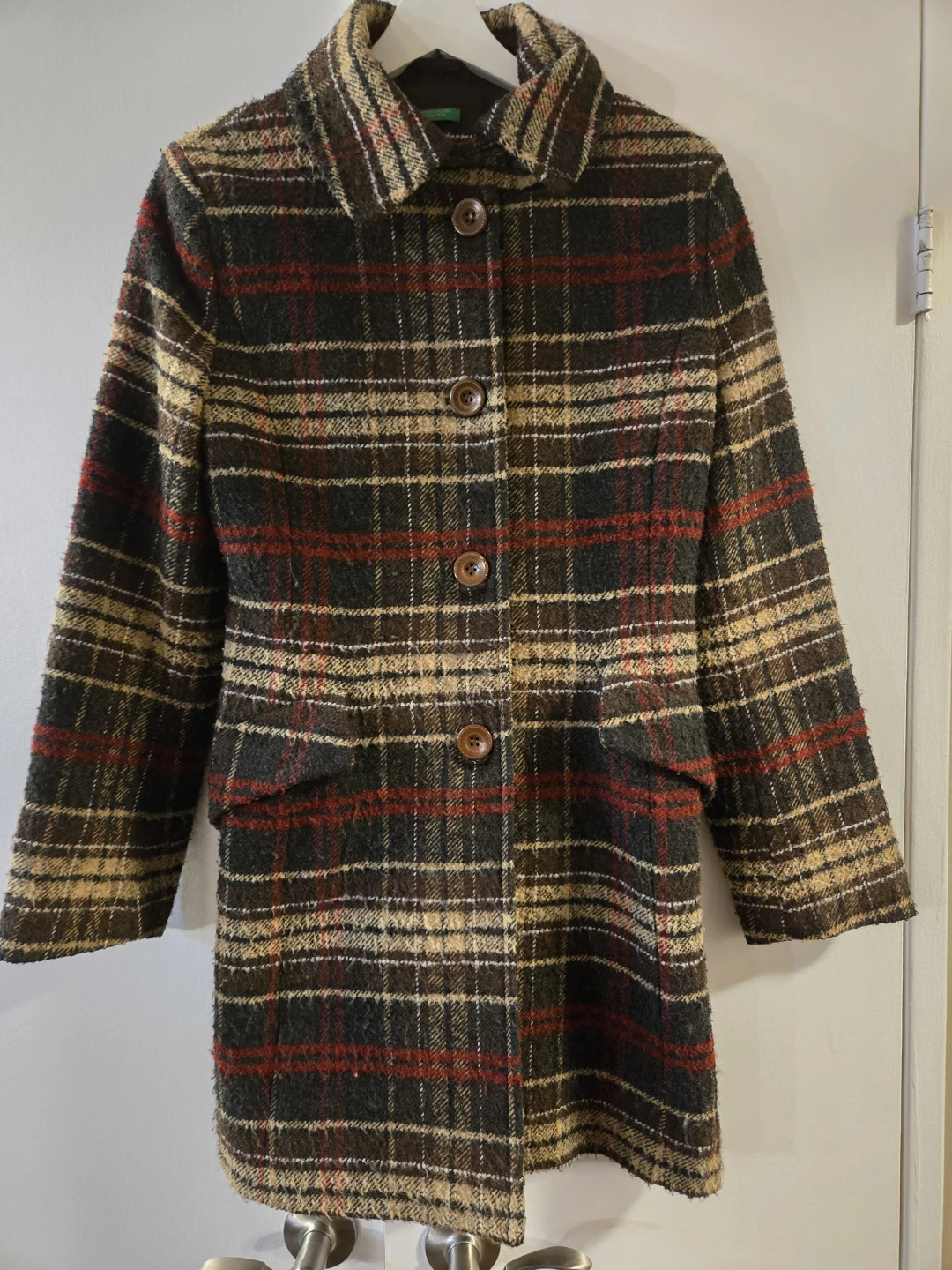 United Colors of Benetton Blend wool  Coat - photo 4