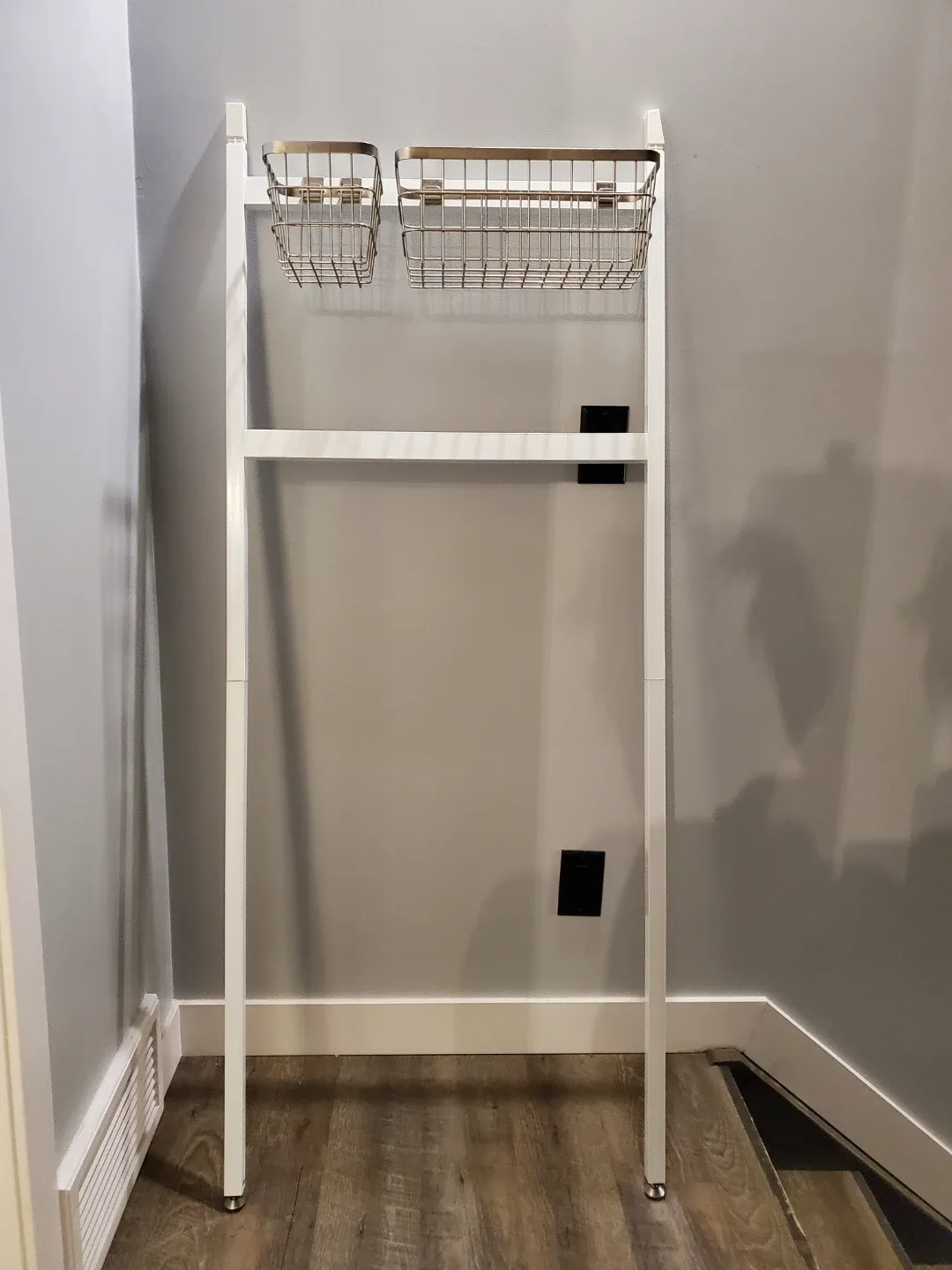 Wire Baskets for Ladder Shelf