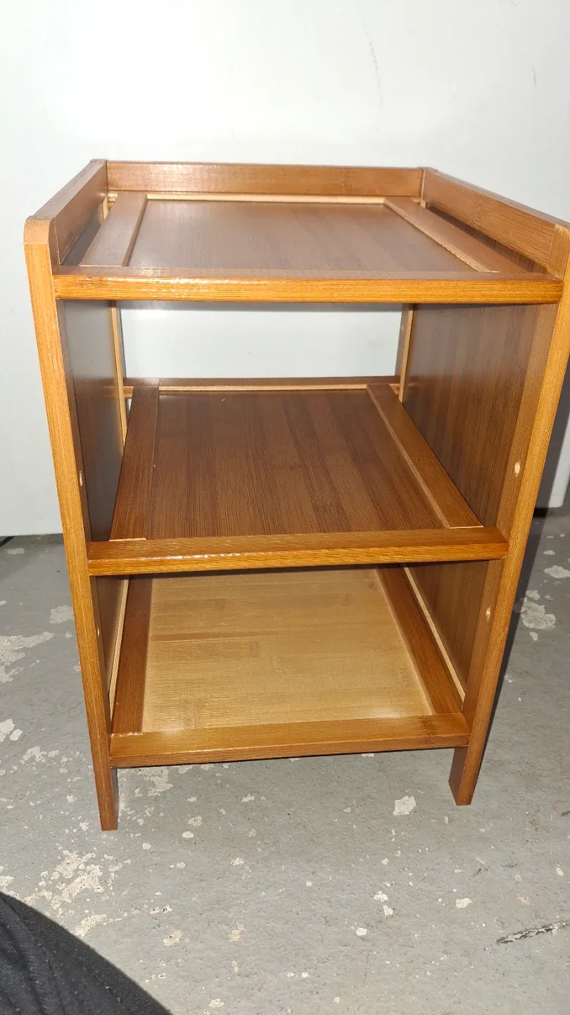 Wooden 3-Tier Shelf image indicator(3)