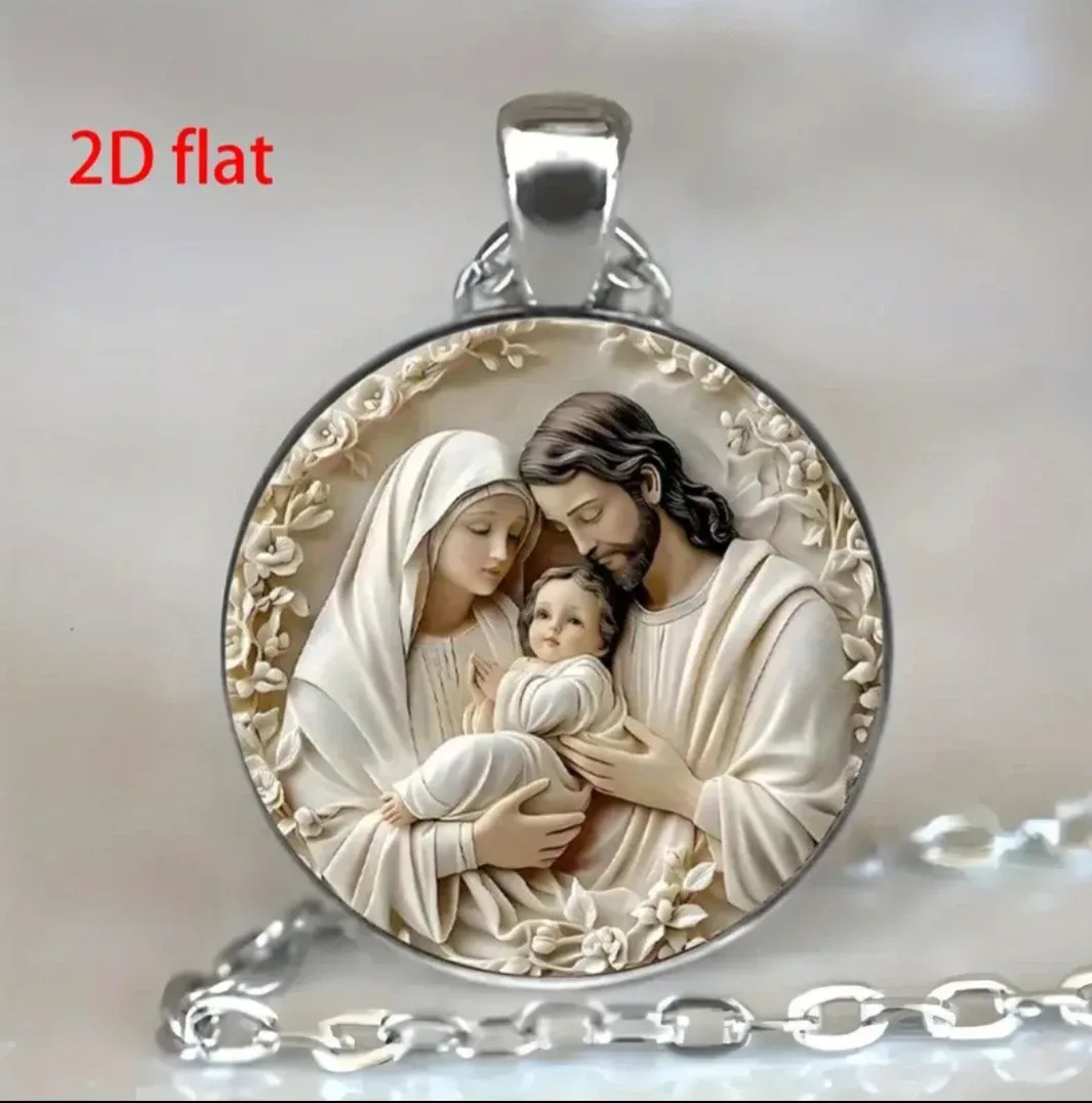 St. Mary pendant and chain thumbnail