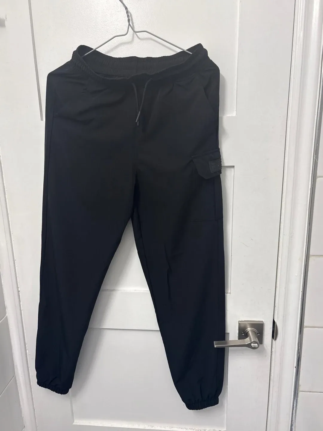 Fila Black Cargo Pants - Size L (14/16) thumbnail