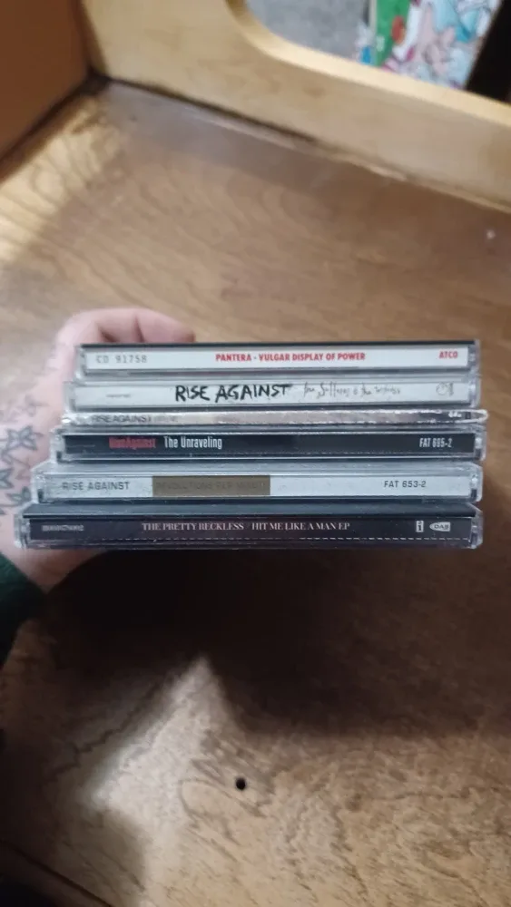 Mixed CD Lot: Pantera, Rise Against, The Pretty Reckless
