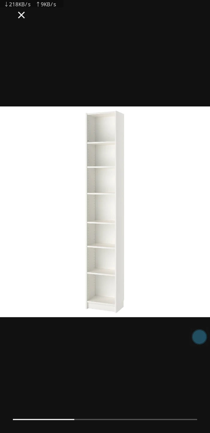 IKEA Billy White Bookcase - Like New! - photo 3