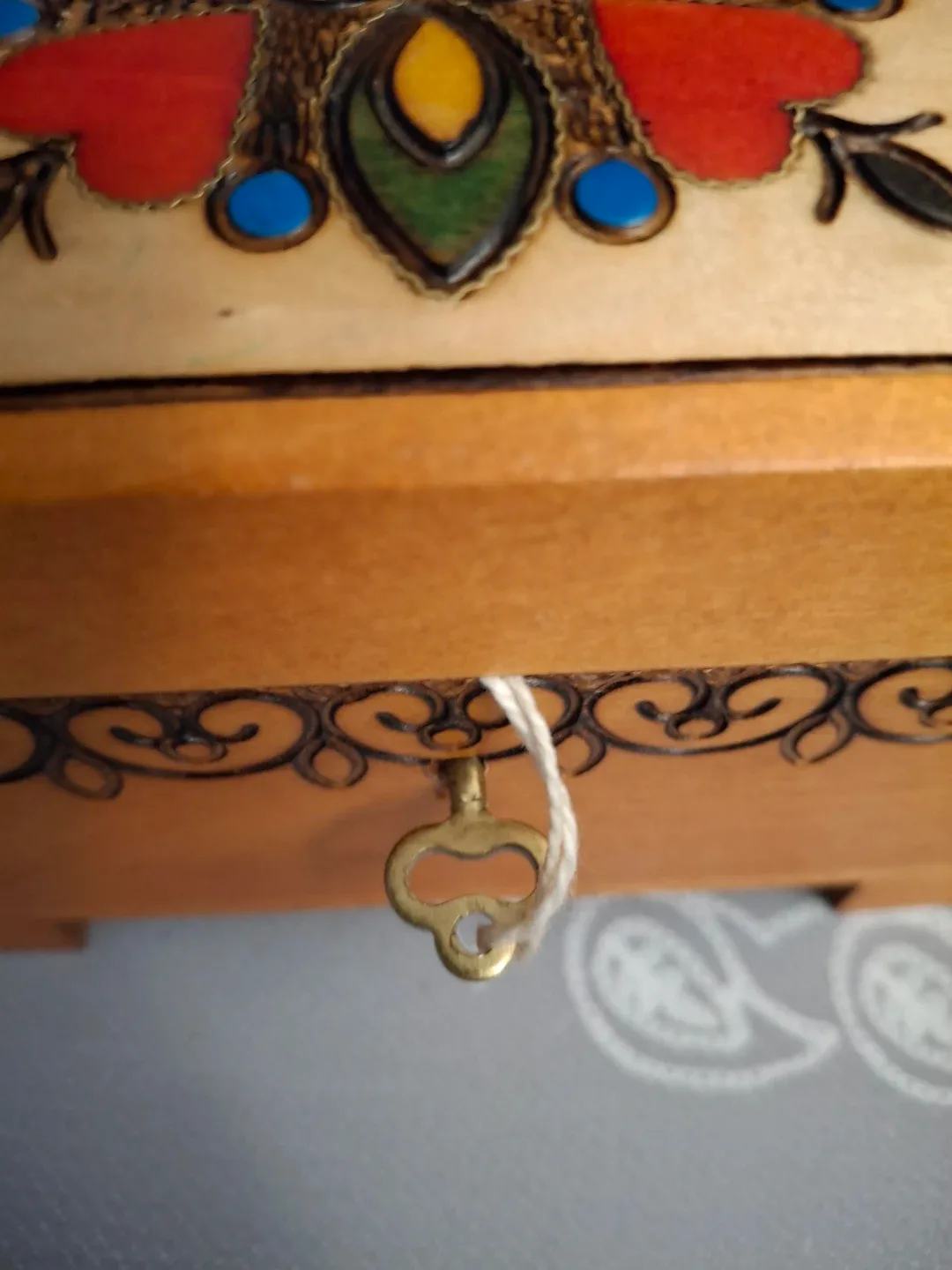 Handmade Wooden Trinket  Box image indicator(10)