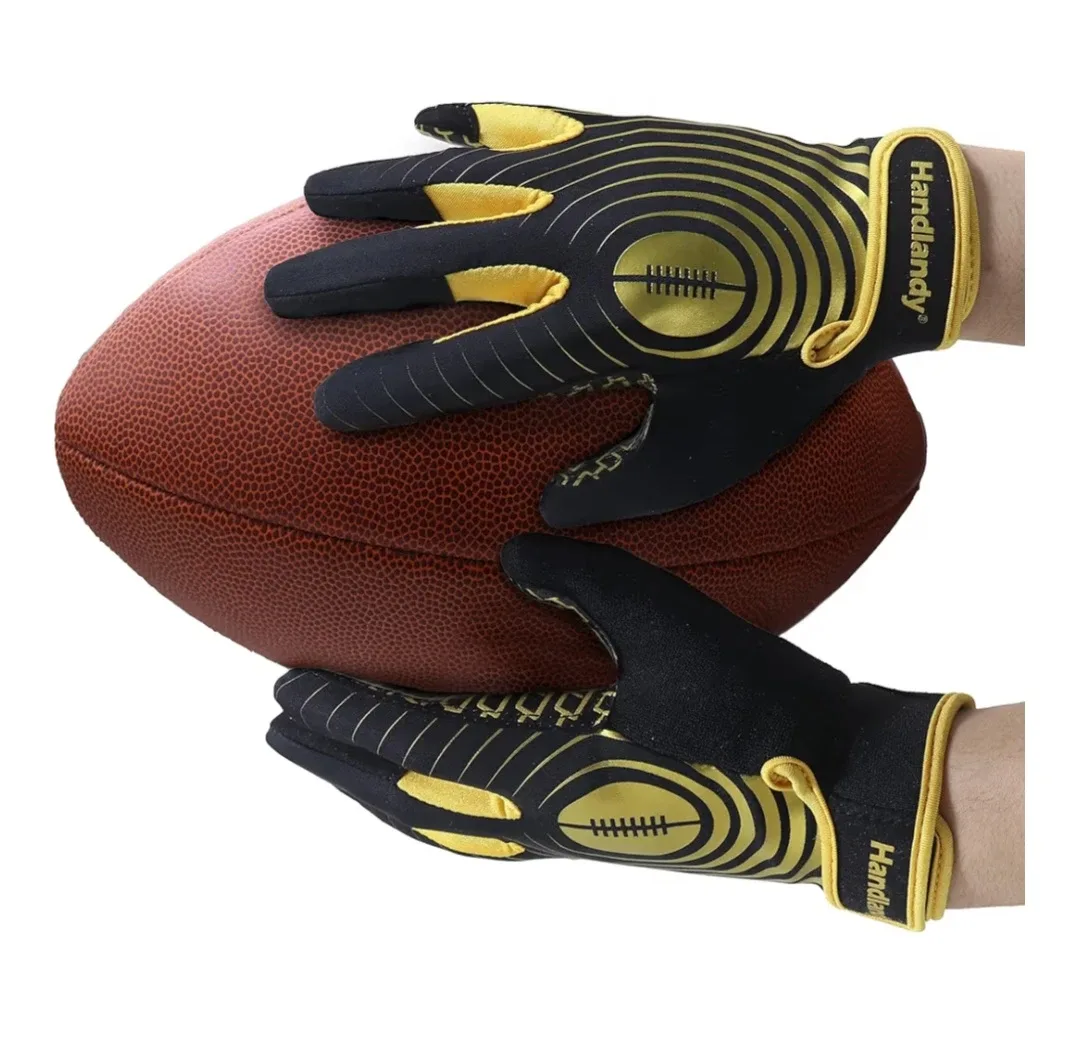 Handlandy Youth Football Receiver Gloves, Size M image indicator(4)