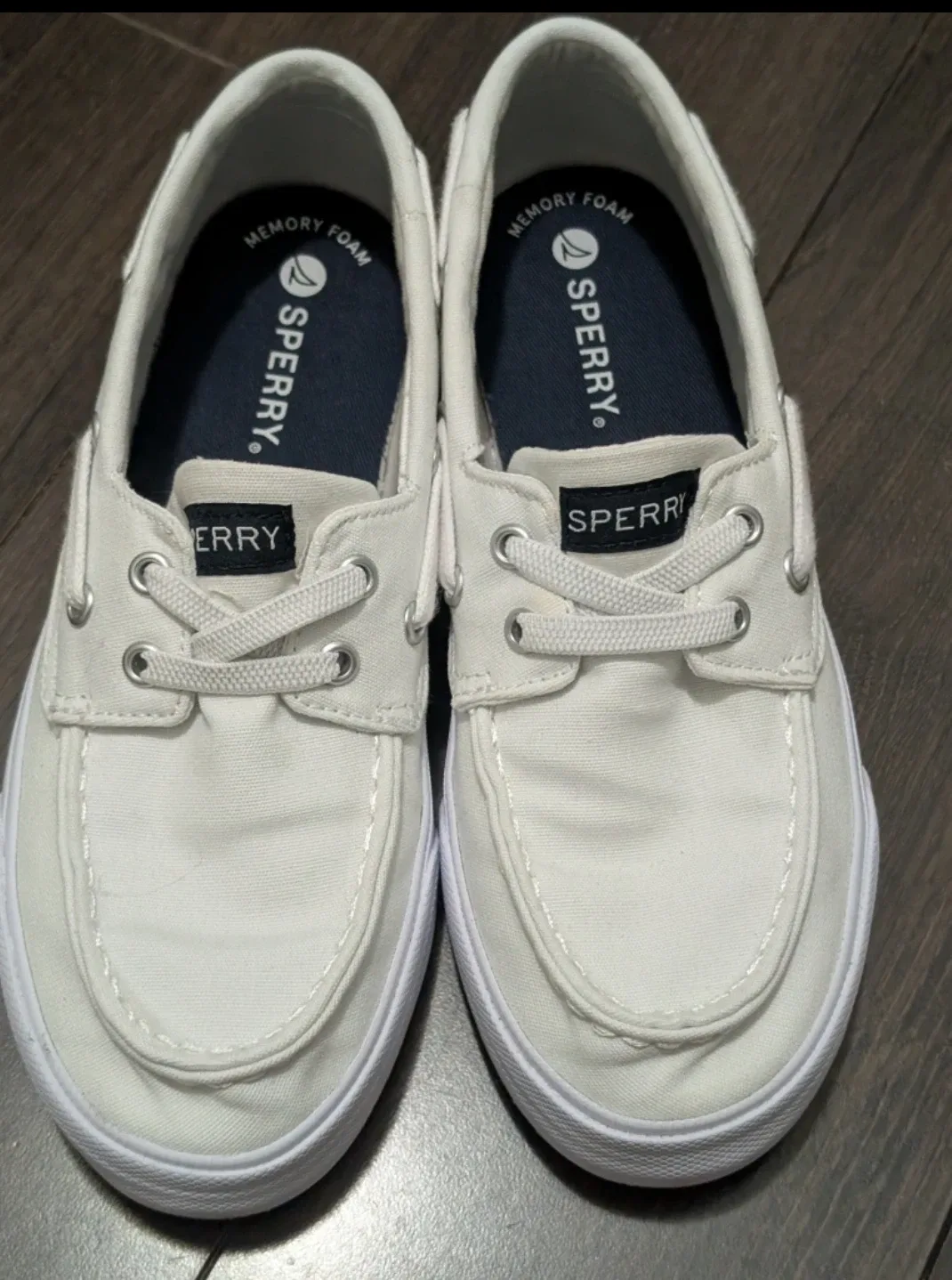 Sperry Top-Sider Boat Shoes - White size 5 image indicator(2)