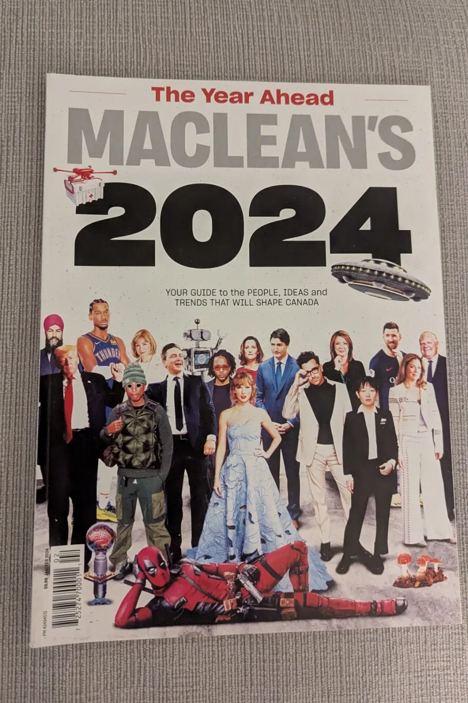 Brand New Maclean's 2024 Magazine - The Year Ahead thumbnail