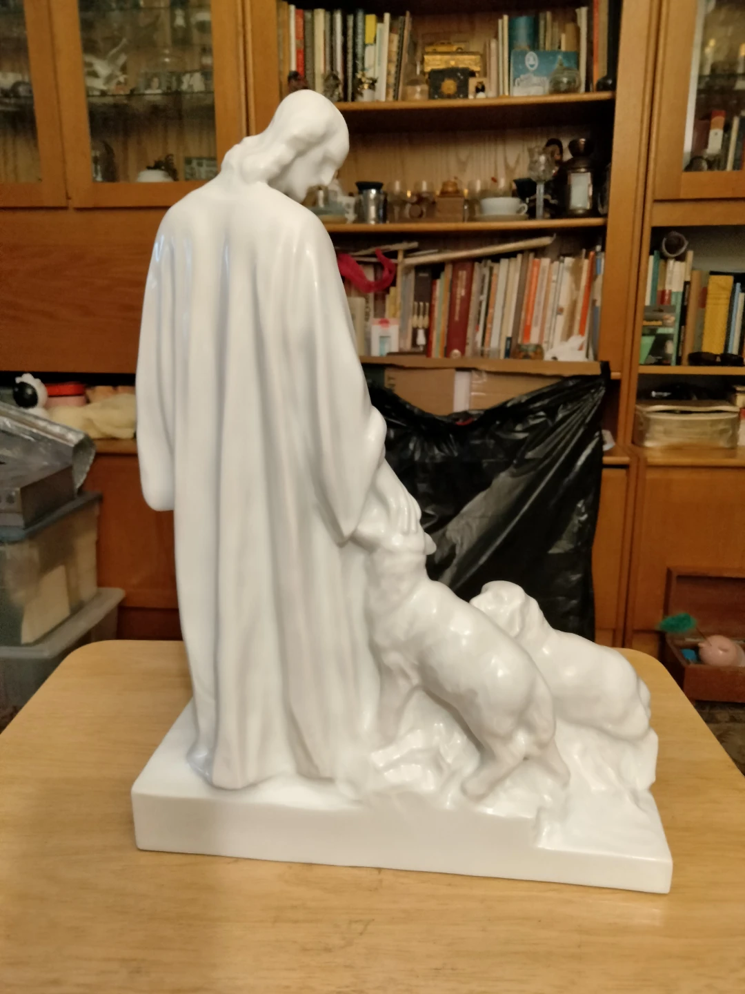 Herend statue of Shepard and lambs - photo 2