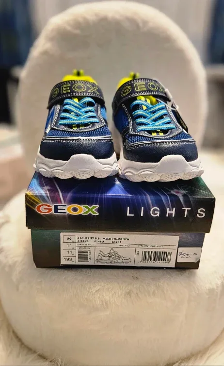 Geox J Spheritt B.B. Size 11 Kids Shoes image indicator(2)