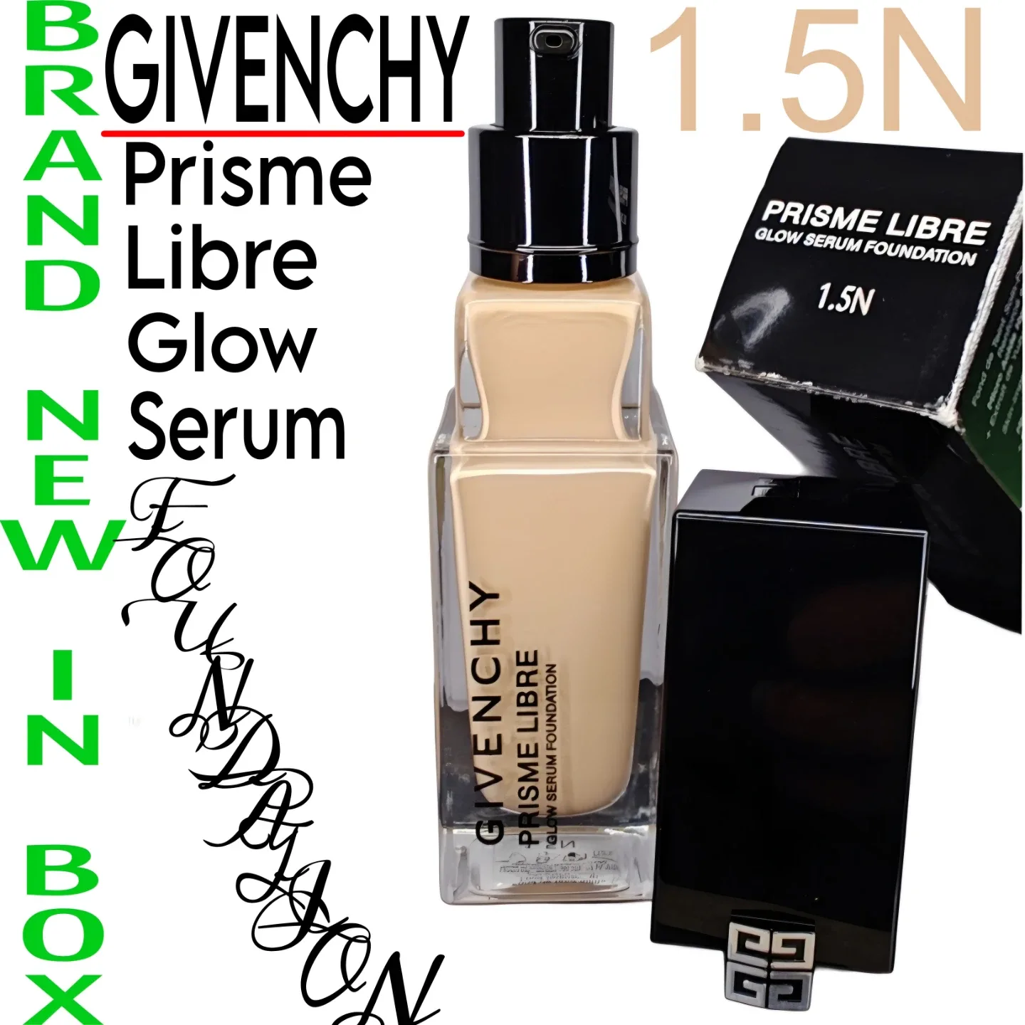 NIB GIVENCHY Prisme Libre Glow Serum Foundation image indicator(2)