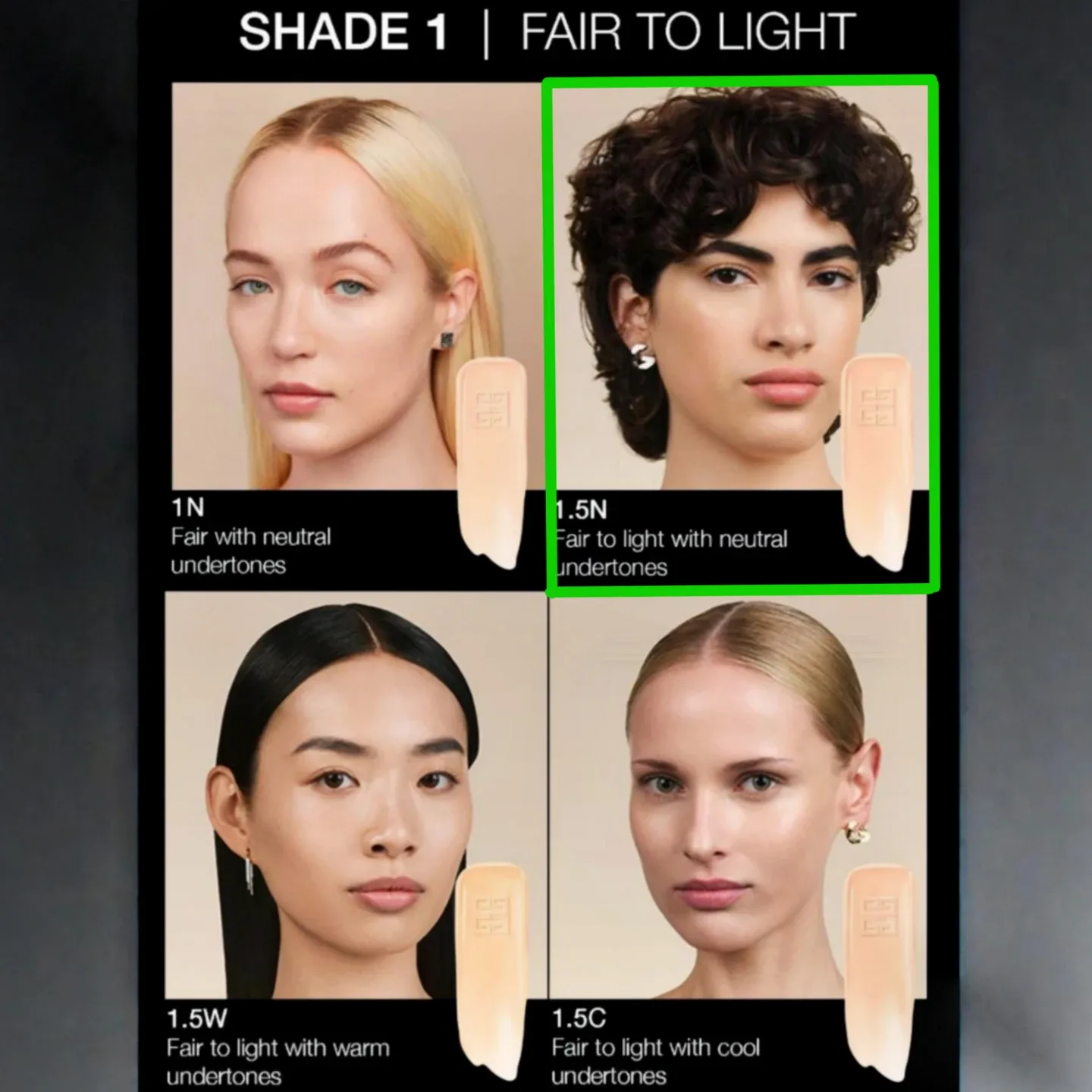 NIB GIVENCHY Prisme Libre Glow Serum Foundation image indicator(7)