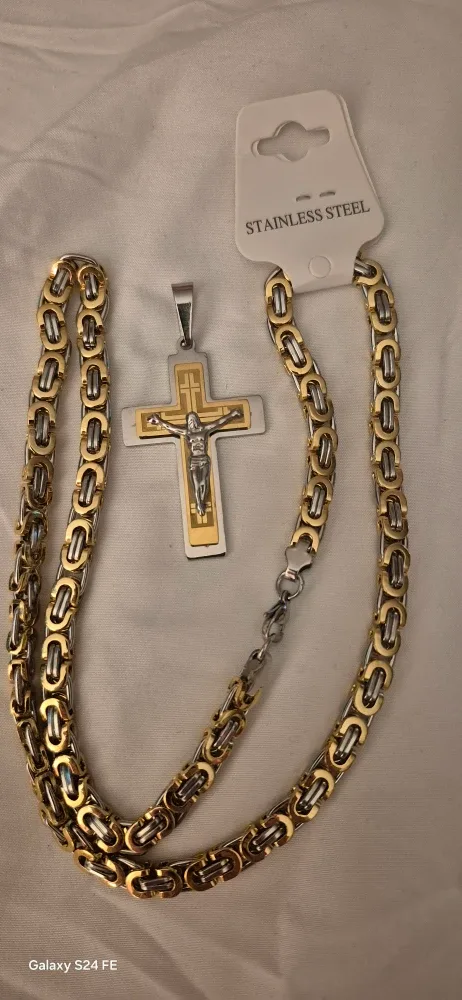 24 inch  chain and  cross image indicator(3)