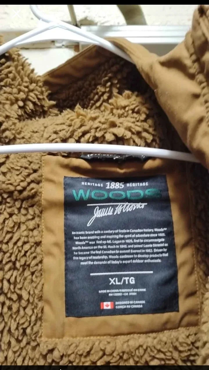 Woods Heritage since. 885 Jacket XL