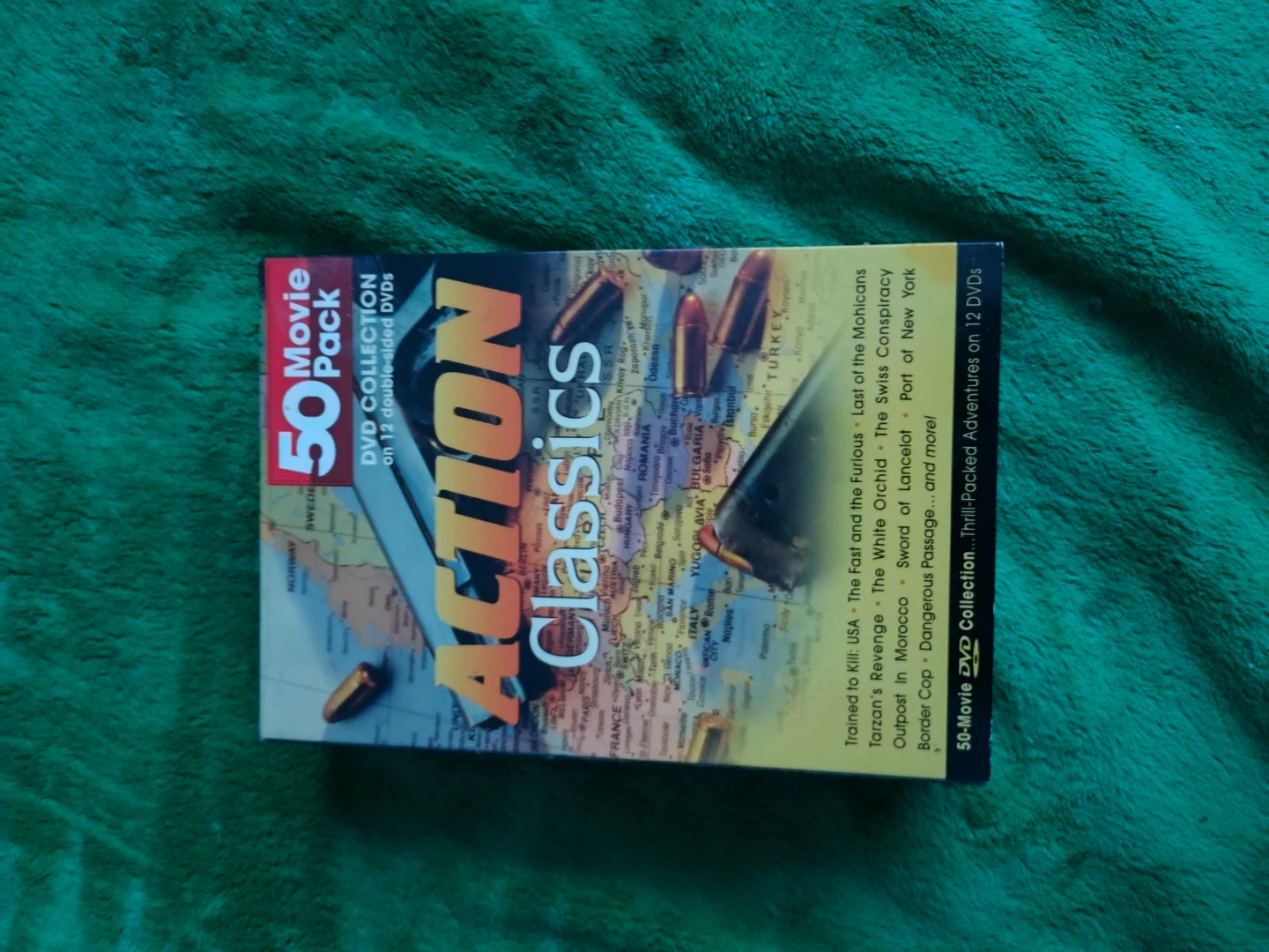 Action Classics 50 Movie Pack DVD Collection