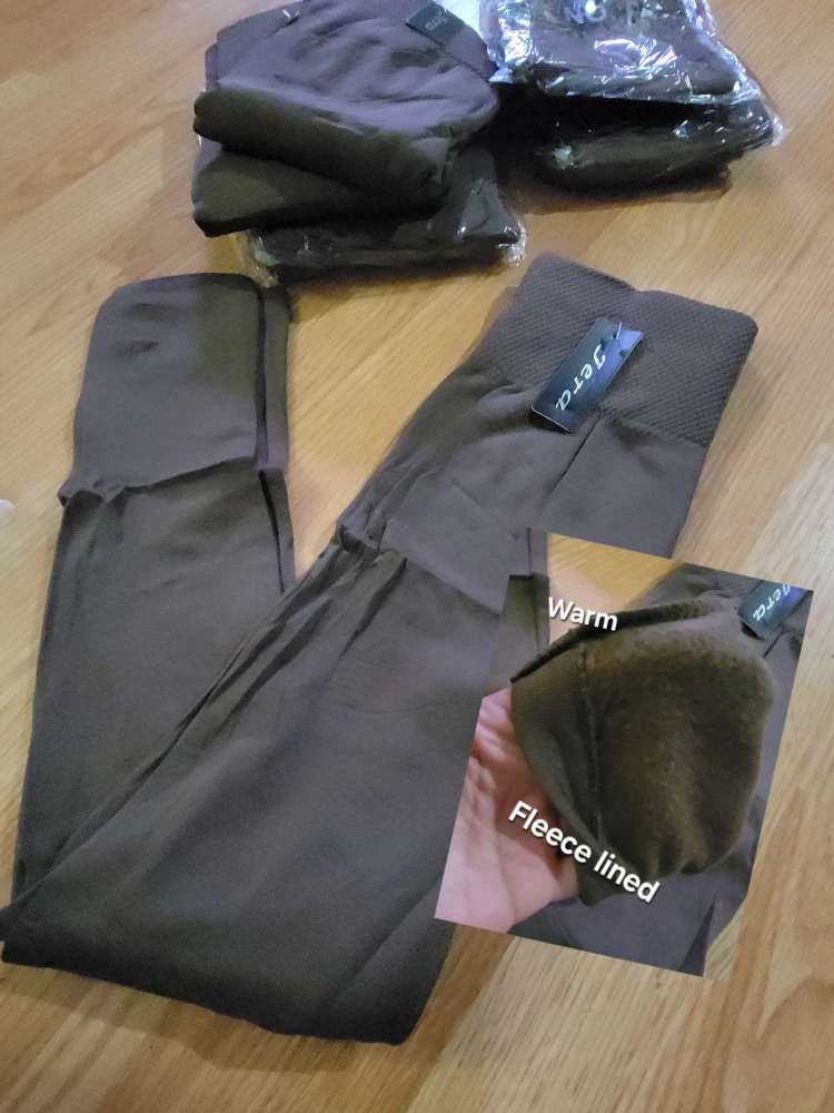 Fleece lined leggings. Ladies size XS/SM new - photo 3