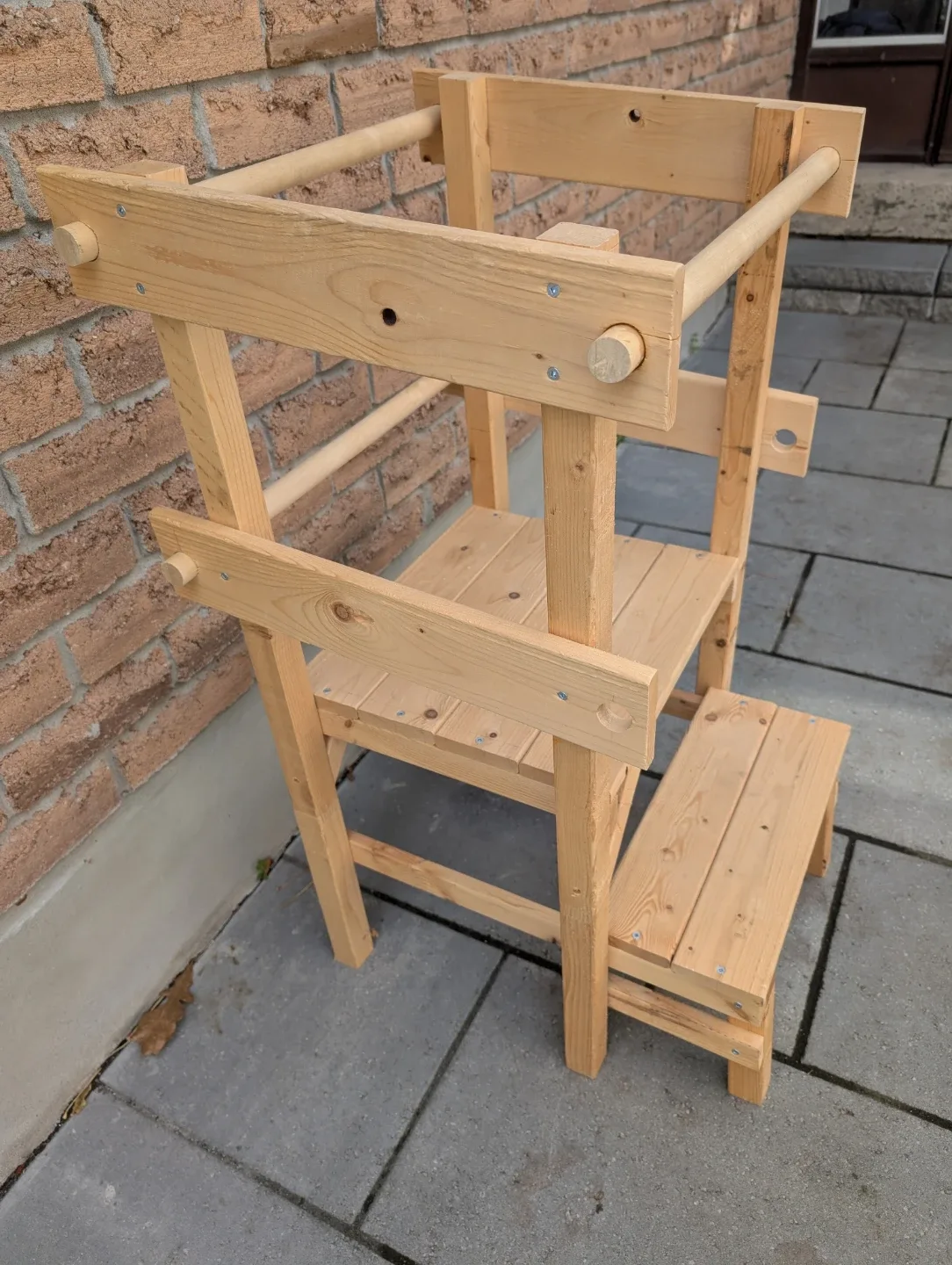Wooden Kids Learning Tower