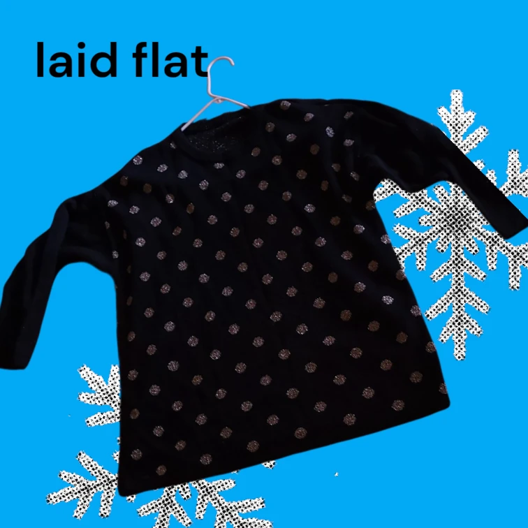 Semi Formal Party Sweater in Black With Printed Gold - photo 3