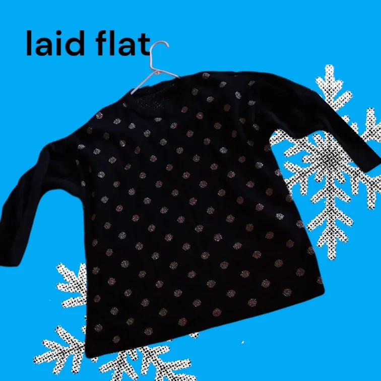 Semi Formal Party Sweater in Black With Printed Gold image indicator(3)