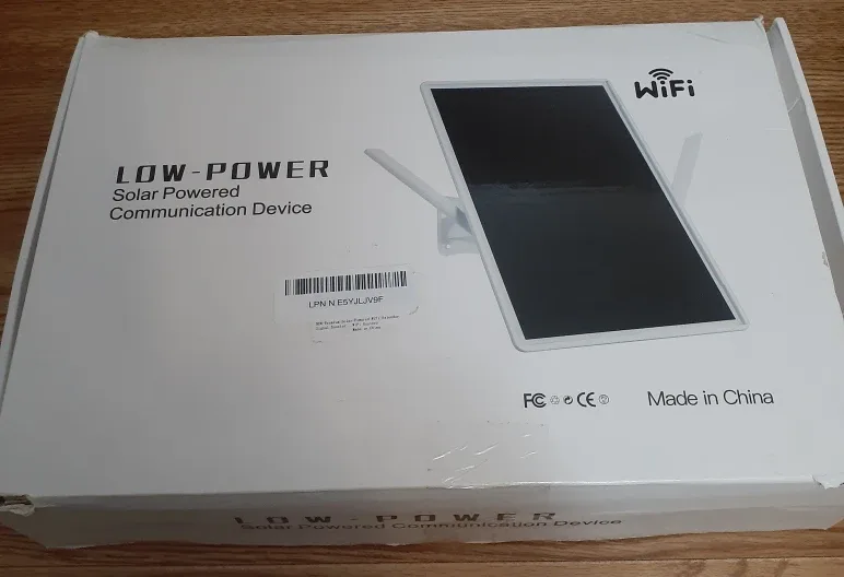 WiFi Extender Signal Booster Solar Battery Outdoor image indicator(5)