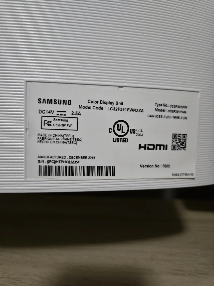 Samsung 32" Curved Monitor image indicator(4)