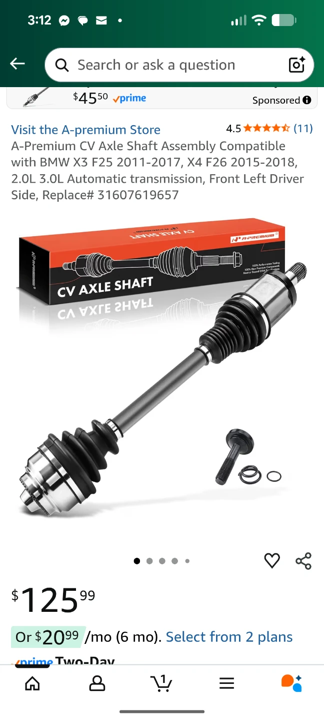Axle Shaft