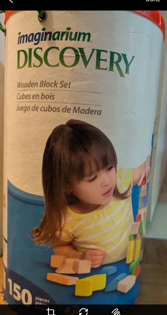 Imaginarium Discovery Wooden Block Set - 150 Pieces