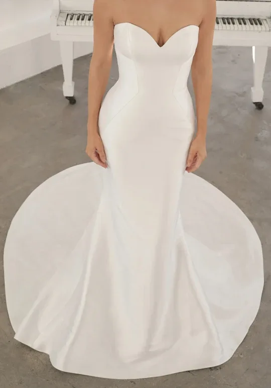 Beautiful Wedding Dress - Blue by Enzoani (Monika)