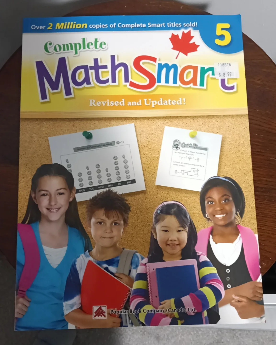BRAND NEW Complete MathSmart Grade 5 thumbnail