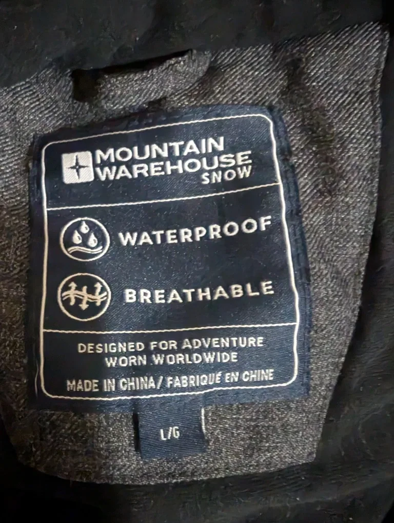 Mountain Warehouse Snow Jacket - Size L image indicator(2)