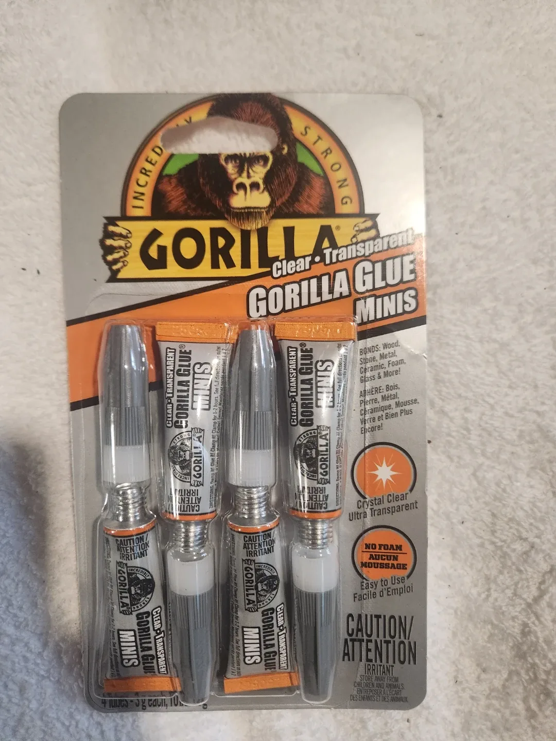 Gorilla Glue Clear Transparent Minis - New