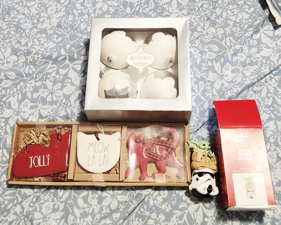 3 New Christmas ornaments