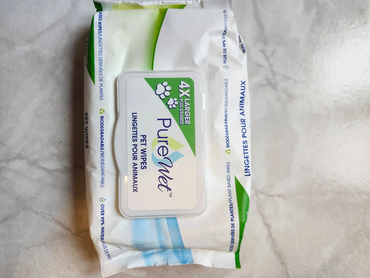PureWet Pet Wipes 4X Larger image indicator(2)