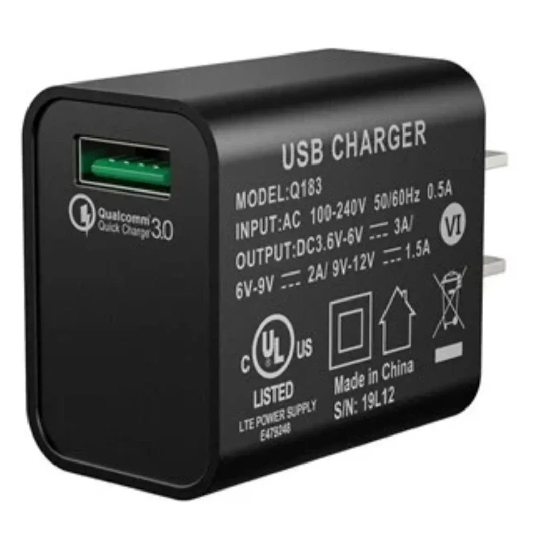 USB Charger Qualcomm Quick Charge 3.0
