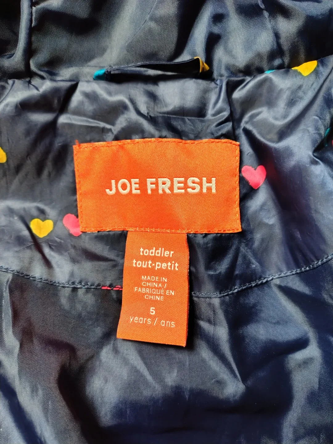 Joe Fresh Toddler Puffer Jacket - Size 5 image indicator(2)
