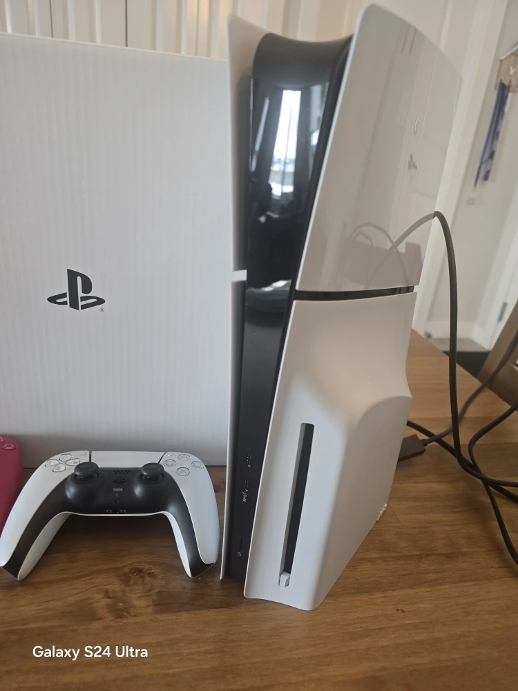 PlayStation 5 Console with 2 Controllers - Like New! - photo 2