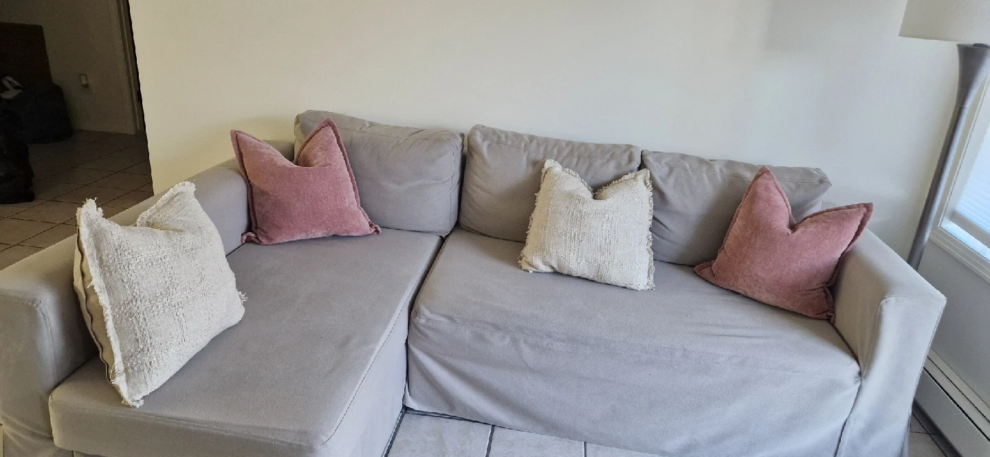 Free Sectional Sofa with Cover