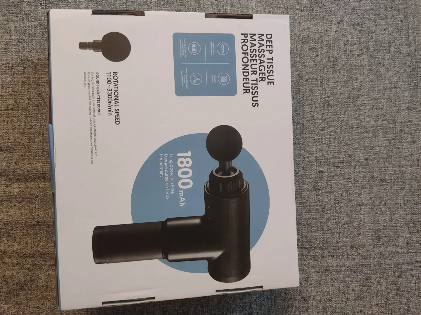 Deep tissue Massager image indicator(3)