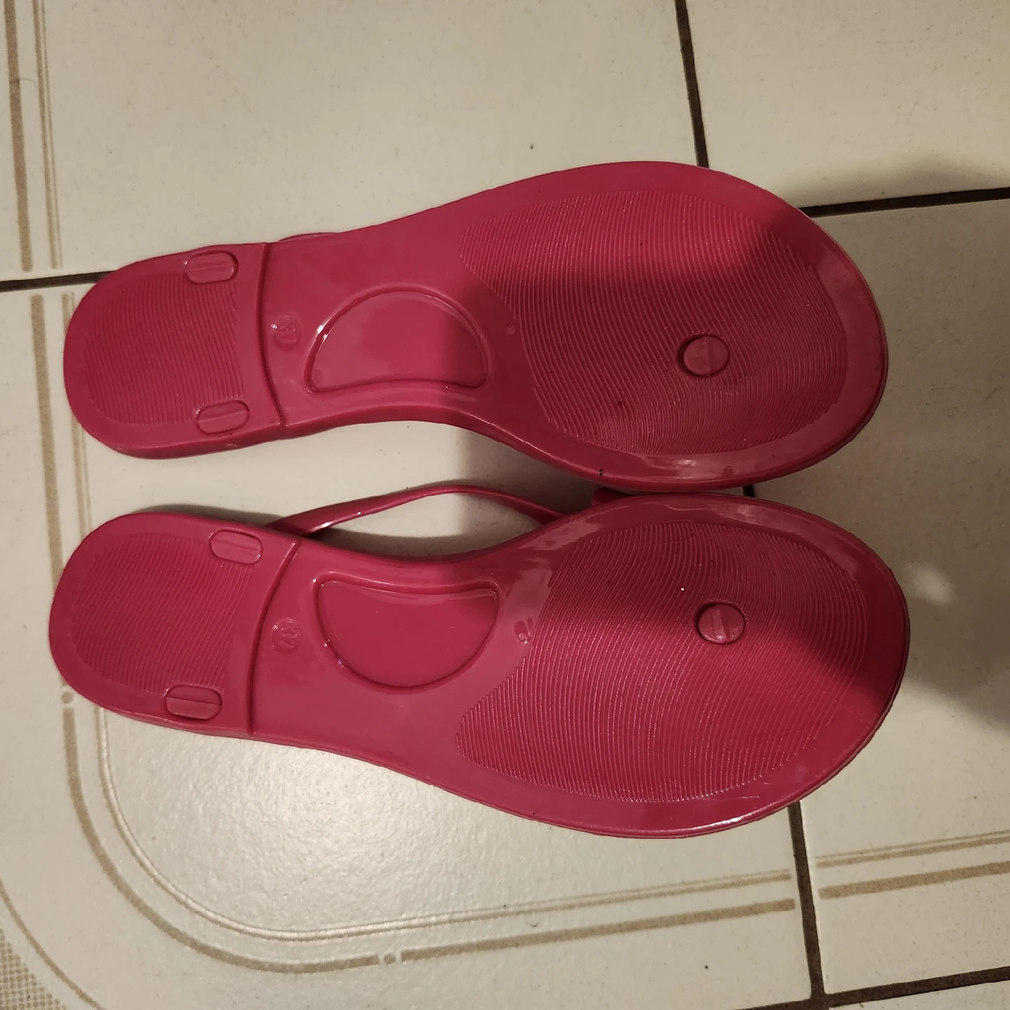 Ted Baker Pink Jelly Flip Flops - Size 37 - photo 3