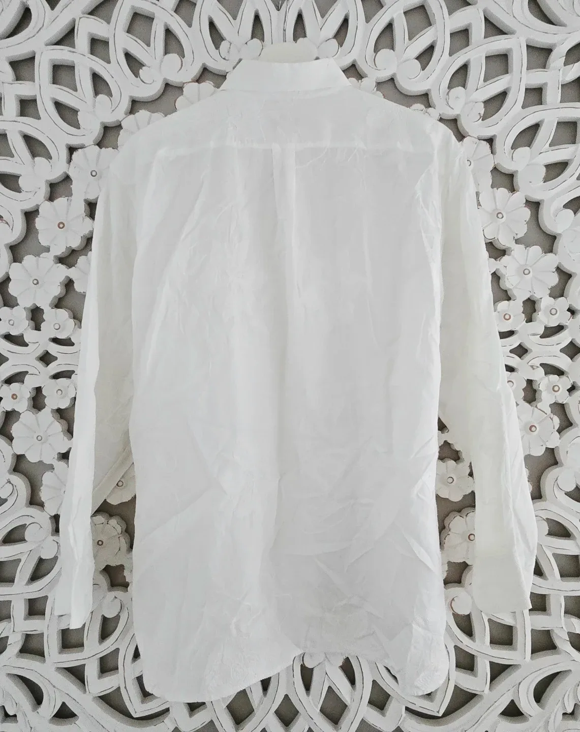 Dries Van Noten White Shirt Size 48 image indicator(3)